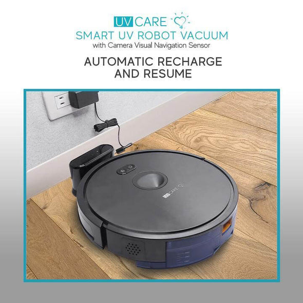UV Care Smart Robot Vacuum with Camera Visual Navigation Sensor